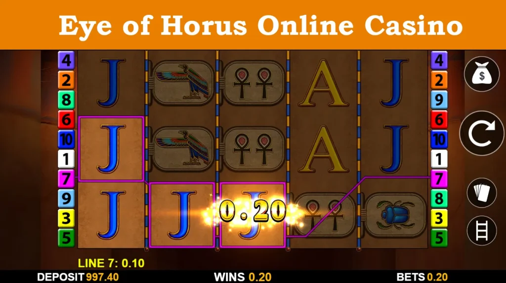 eye of horus online casino