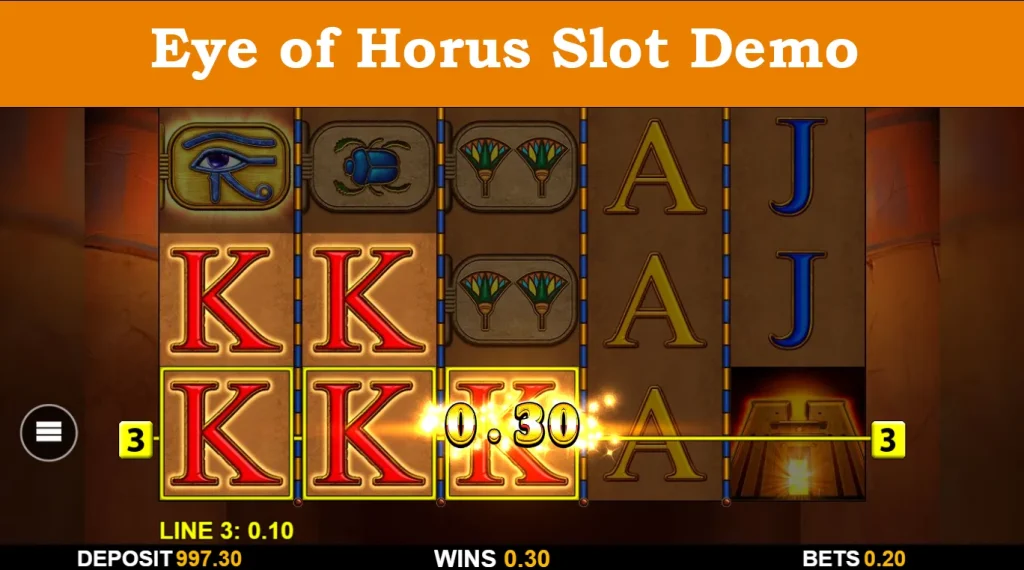 eye of horus slot demo
