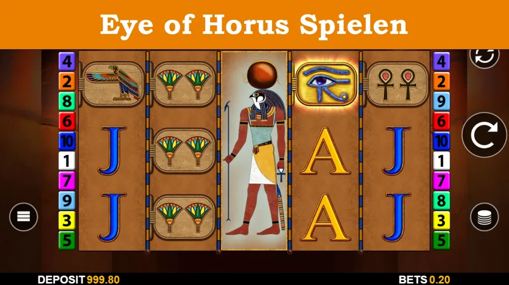 eye of horus spielen